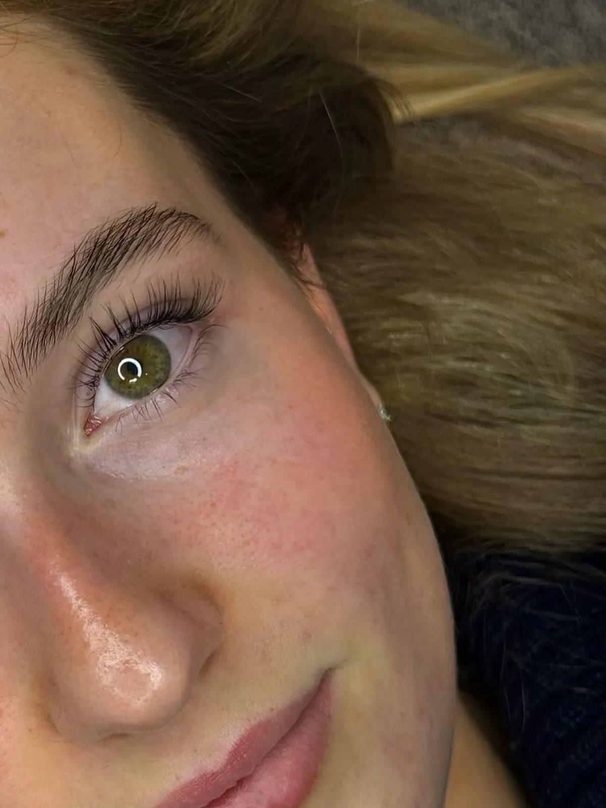 Lash lift bij een vaste klant